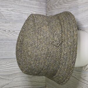 Bates Hats Vintage Stylish Tweed 100% Wool Fedora Hat
